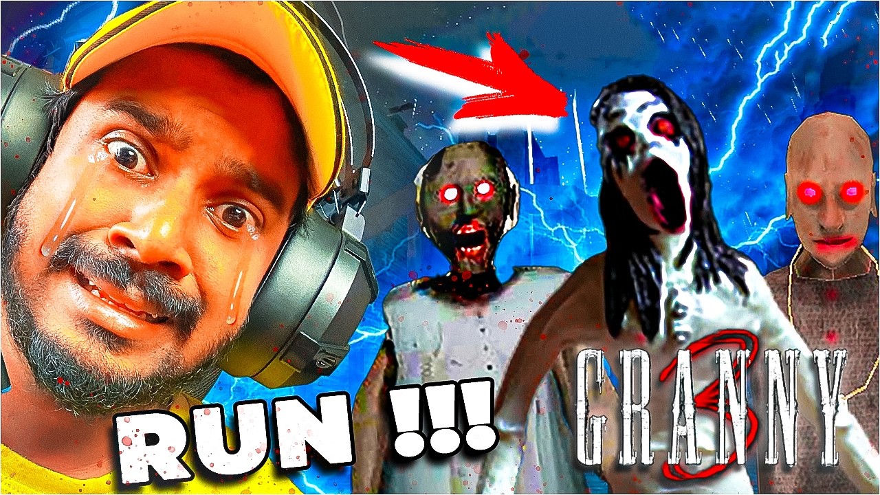 EPIC MAIN GATE ESCAPE 🏃🏻💨 FROM GRANNY… 😱😰 | GRANNY 3 #horrorgaming #gameplay #horrorstories