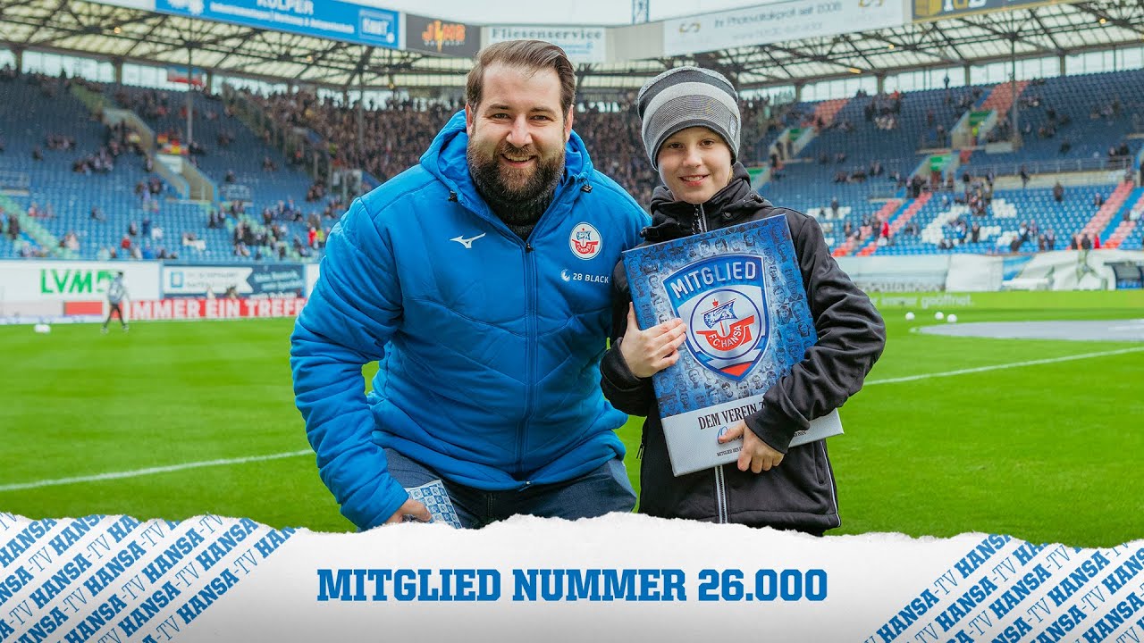 Oscar aus Pütte ist unser Mitglied Nummer 26.000 | Wir sind Hansa🔵⚪❤