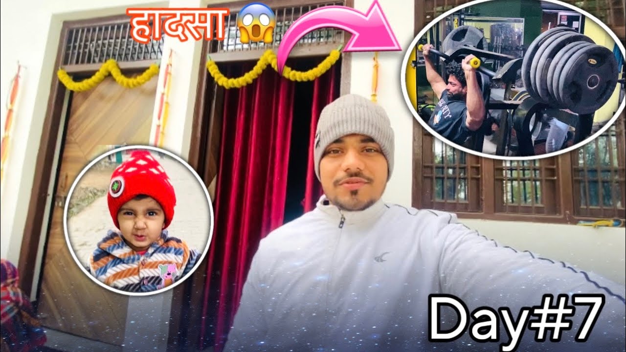 Gym me kya kar diya aaj 😱 (Day-7) 