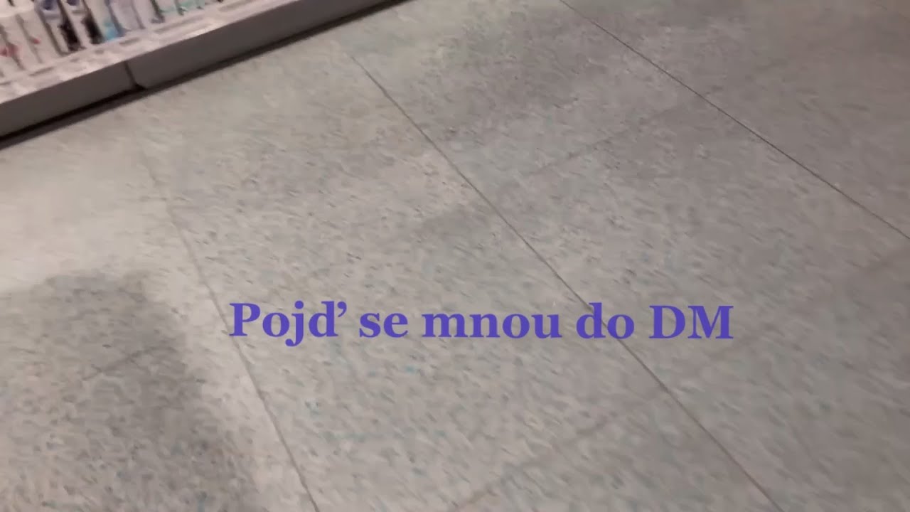 Pojď se mnou do DM drogerie (ASMR CZ)