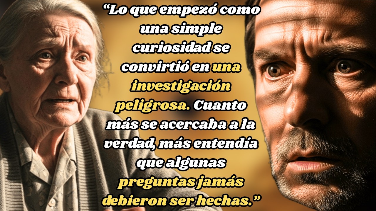 Ele descubrió la verdad en una fotografía antigua.