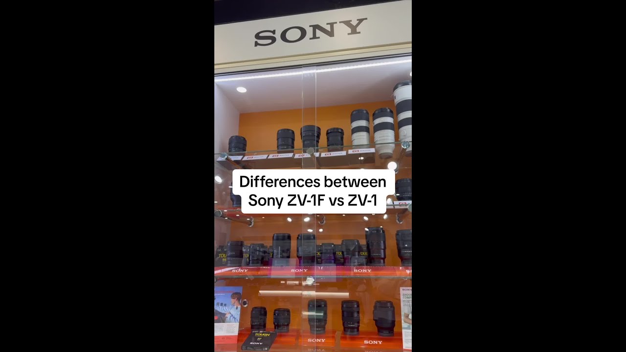 Sony ZV-1F vs ZV-1