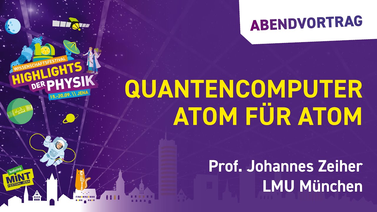 Quantencomputer Atom für Atom
