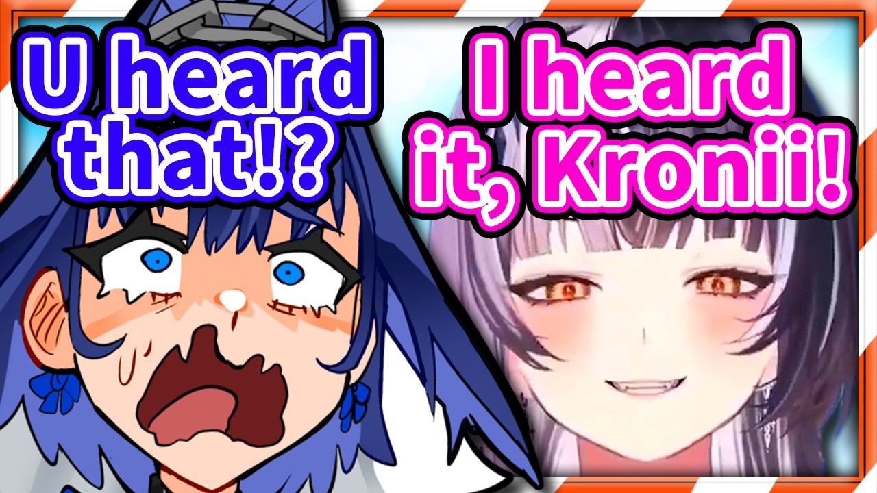 Shiori Secretly Listens to Kronii When She Forgets to End the Call 【HololiveEN】
