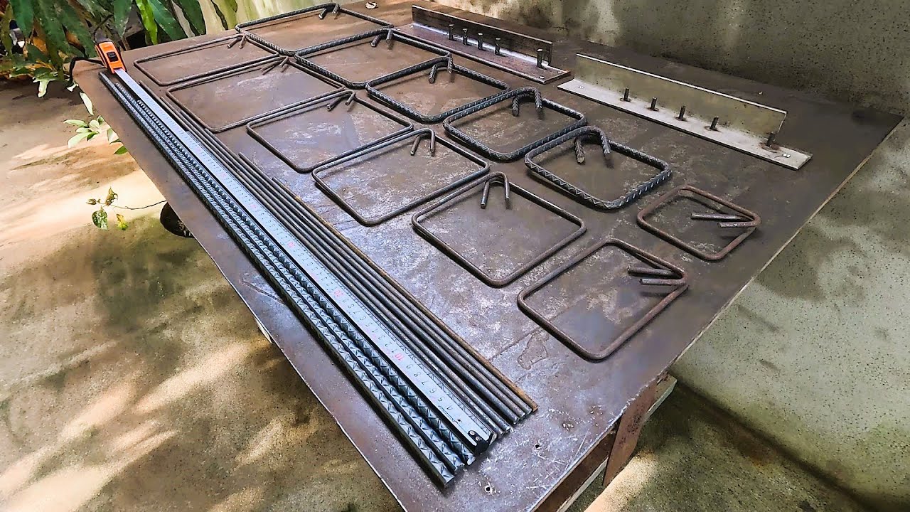 De que largo cortar las varillas para hacer estribos de cualquier tama&ntilde;o