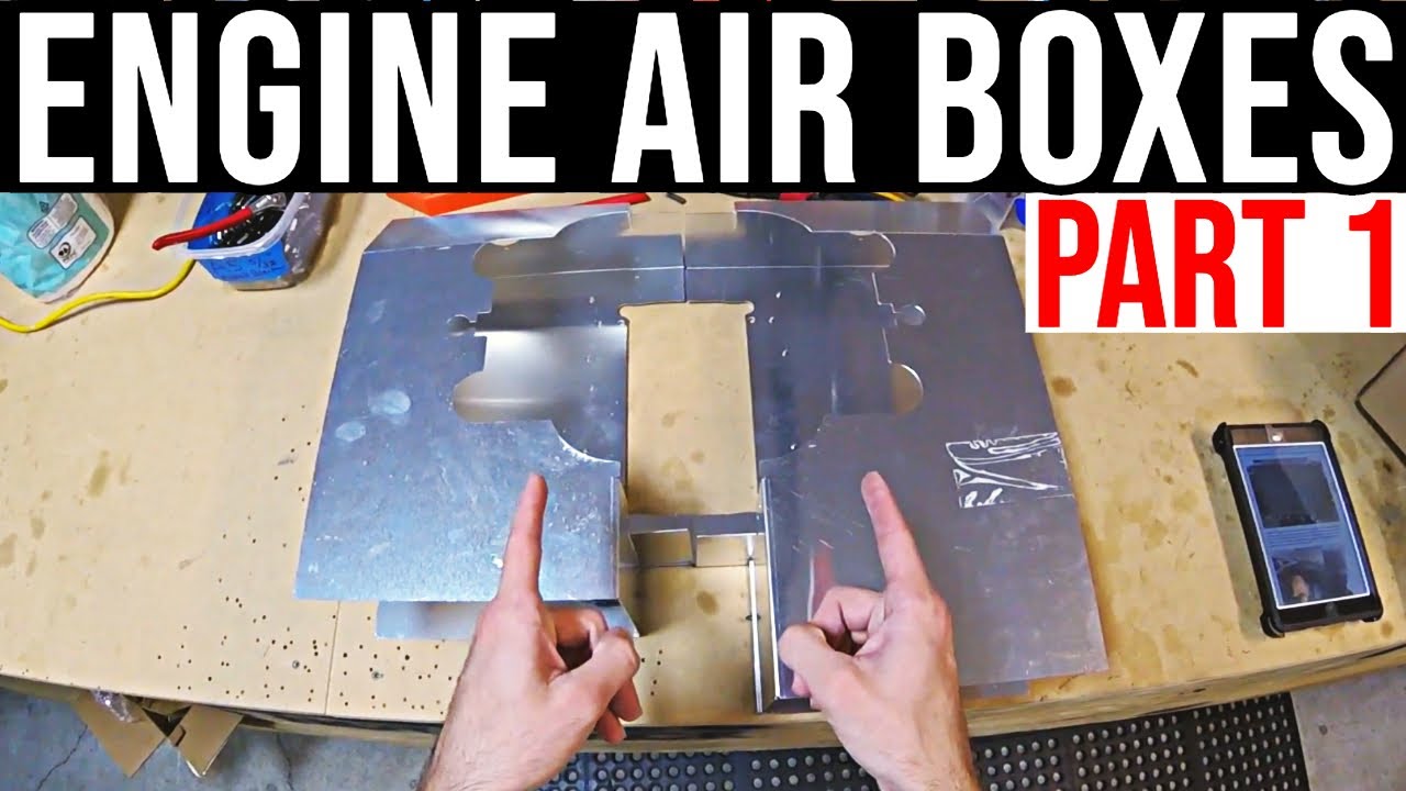 Engine Air Boxes PART 1 - UL350iS Zenith CH 750 Cruzer Kit Plane Build