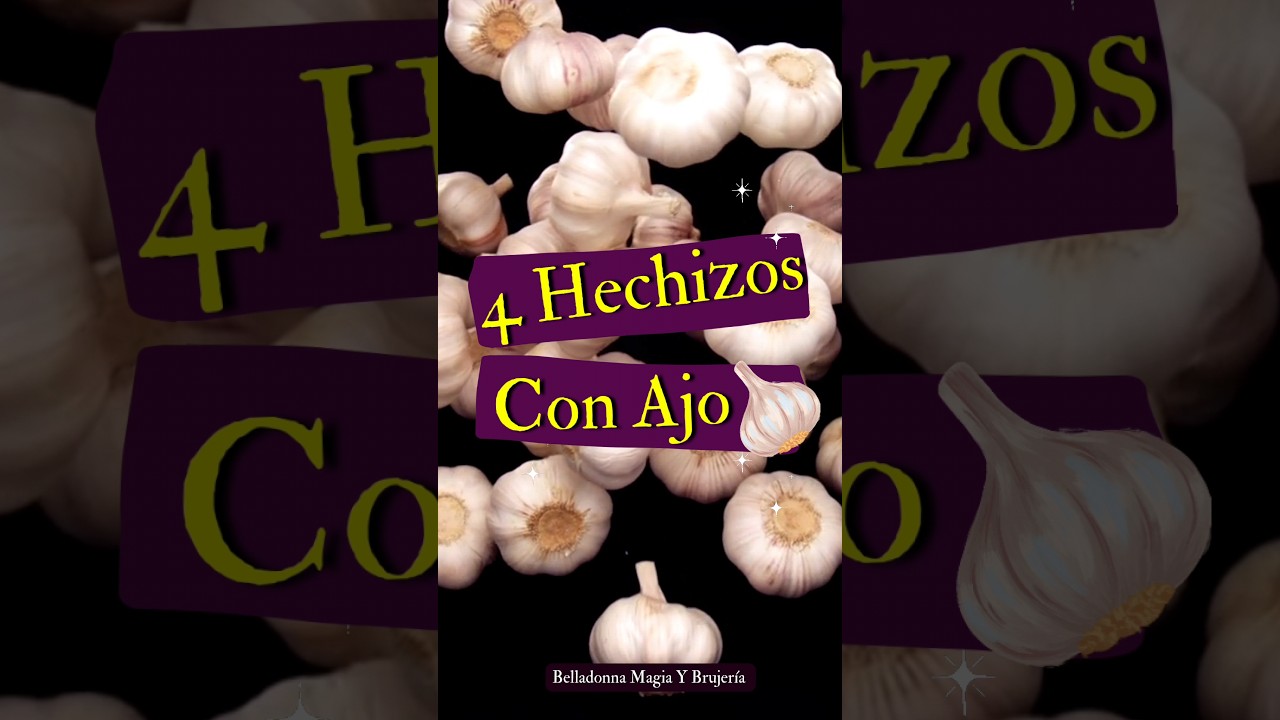 Wicca- 4 Hechizos con ajo #brujitips #brujaprincipiante #wicca