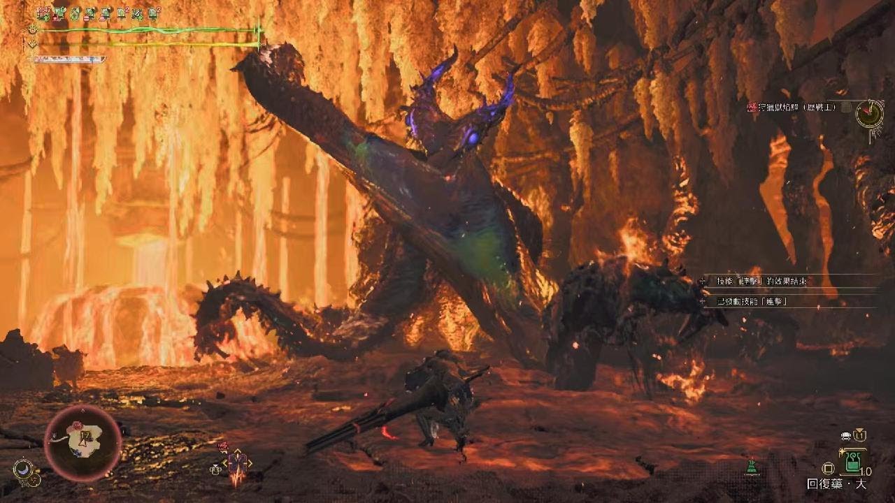 【MHWilds】平庸長槍立回: 歷戰王獄炎鱆 Arch-Tempered Nu Udra Lance Solo 13'11
