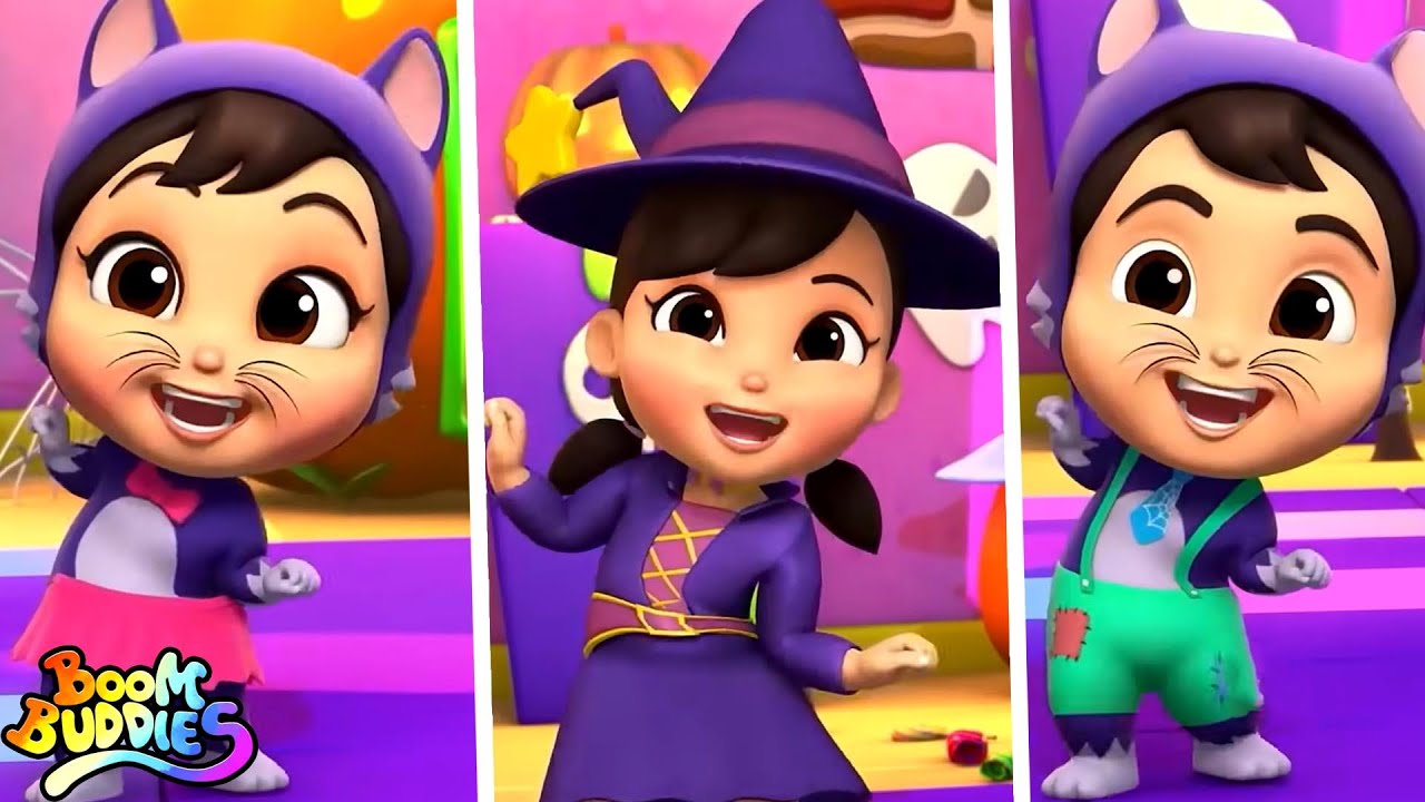 Fiesta de Congelación de Monstruos Rima Fantasma de Halloween en Español