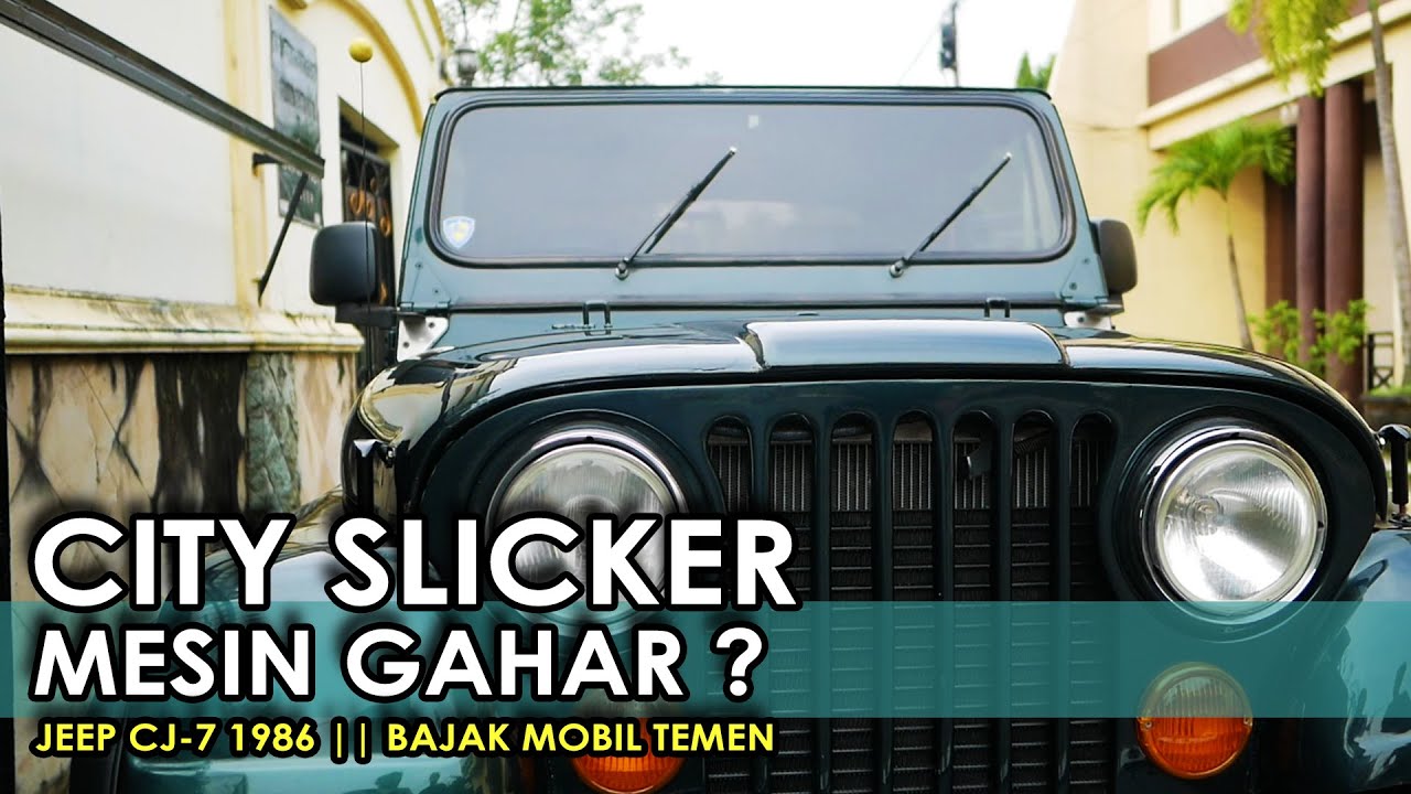 Bajak Mobil Temen #8 Jeep CJ 7