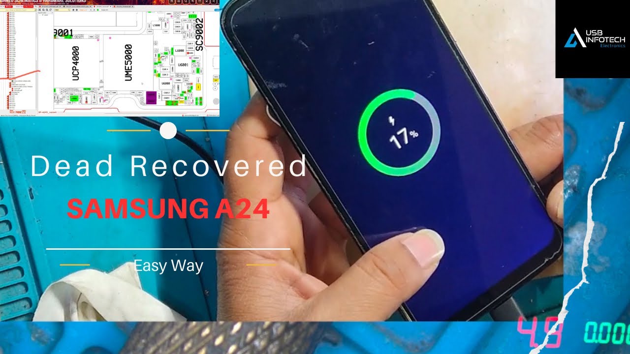 Samsung a24 Dead fix