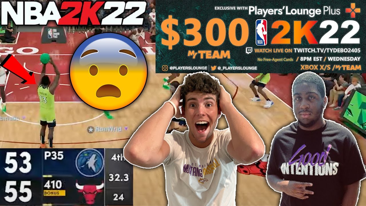 $300 PLAYERS LOUNGE TOURNAMENT GAME VS RON! IT CAME DOWN TO THE FINAL POSSESSION! NBA 2K22 MyTEAM