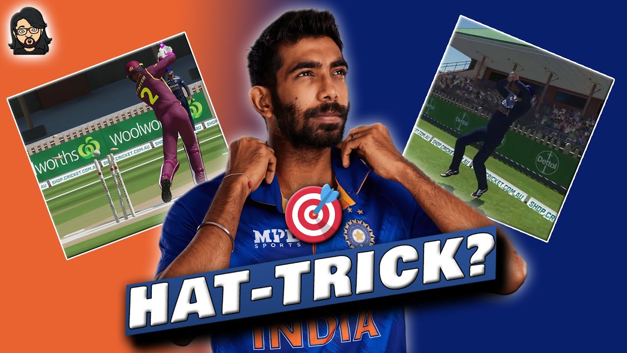 Bumrah Gets A Hat-Trick? 🎯 • Cricket 22