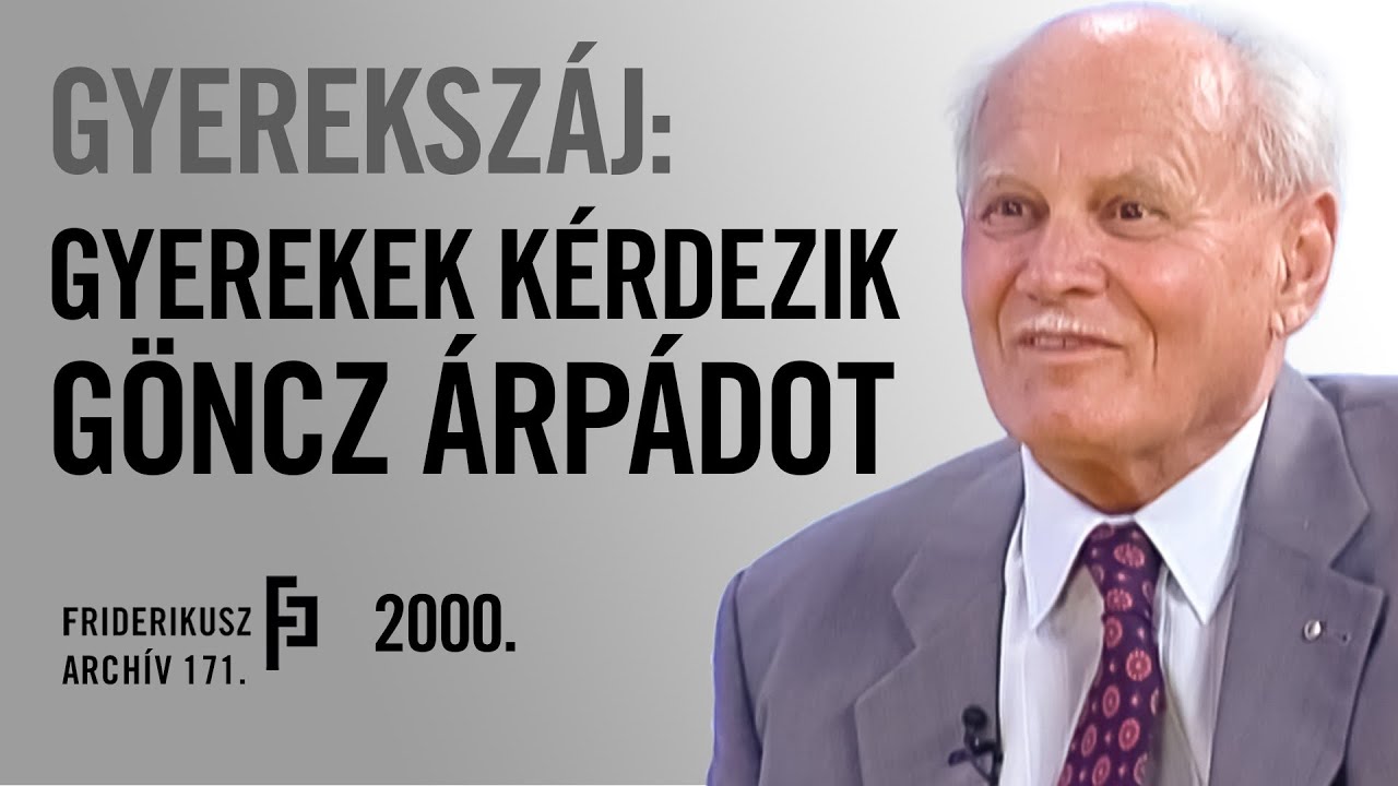 GYEREKSZ&Aacute;J: A 6-8 &Eacute;VESEK G&Ouml;NCZ &Aacute;RP&Aacute;DOT K&Eacute;RDEZIK, 2000. /// Friderikusz Arch&iacute;v 171.