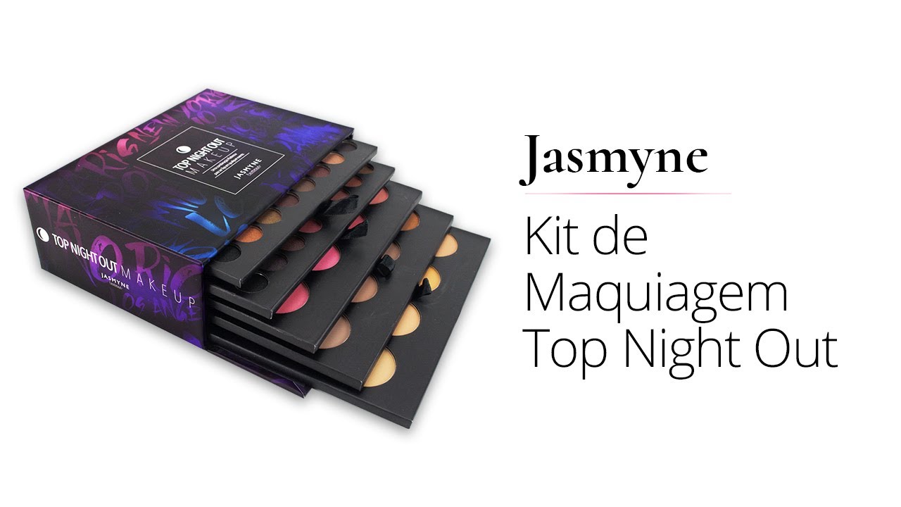 #MinutoMaquiADORO  Kit de Maquiagem Top Night Out - Jasmyne