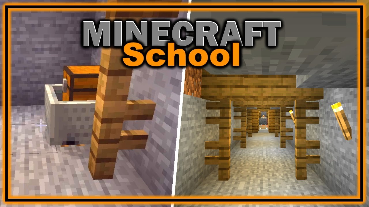 How to Explore a Mineshaft in Minecraft! | Minecraft School | Tutorial Let's Play | Lesson 21