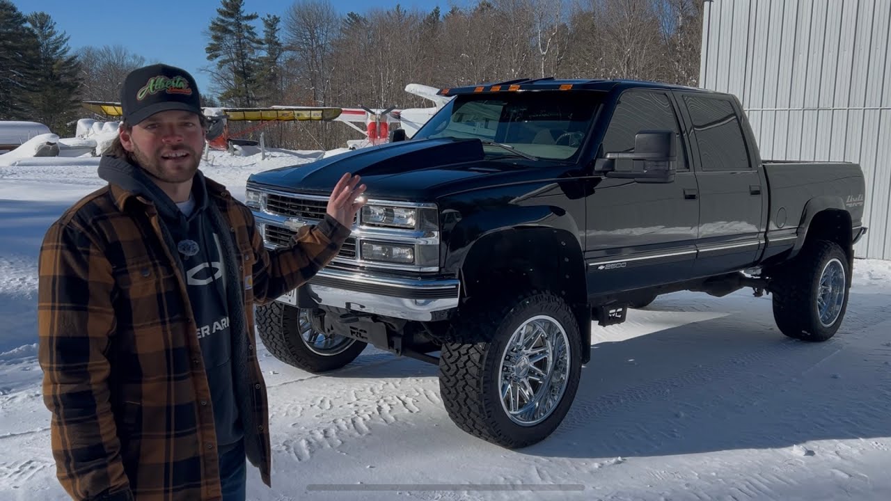 LBZ Duramax swap OBS Chevy Walk around! 