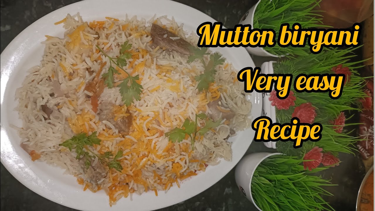 Mutton biryani recipe| Banane mein bahut Aasan Ek Bar TRAI Karen@NoCopyrightSounds 