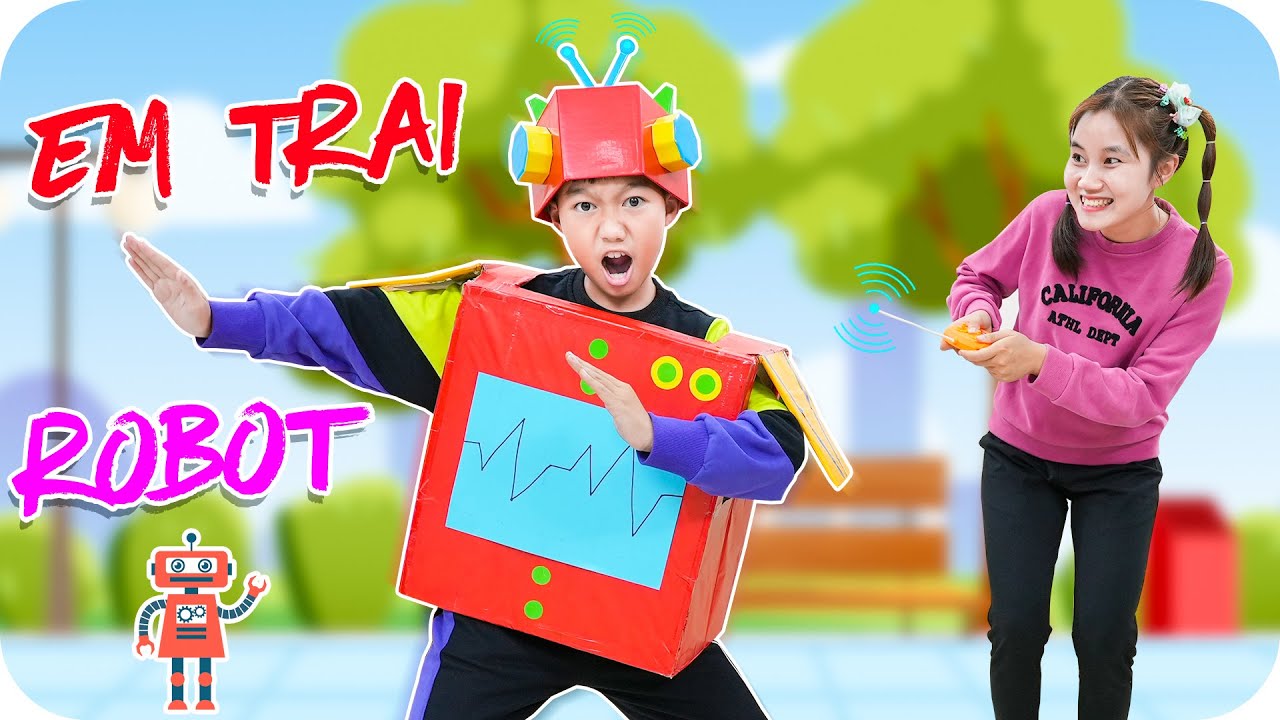 Khi Có Em Trai Là RoBot ♥ Minh Khoa TV