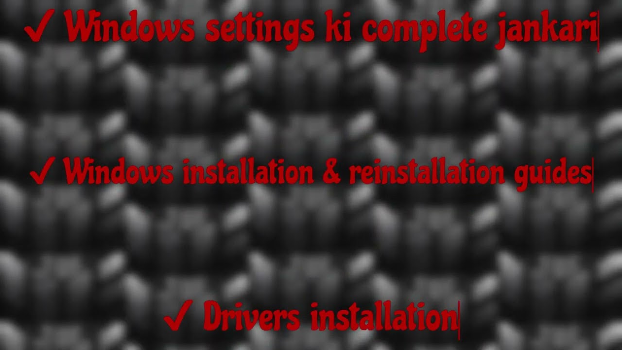 Channel Introducton __My__1st__Video__on__my__youtube__Channel_//The Laptop WiZard's//