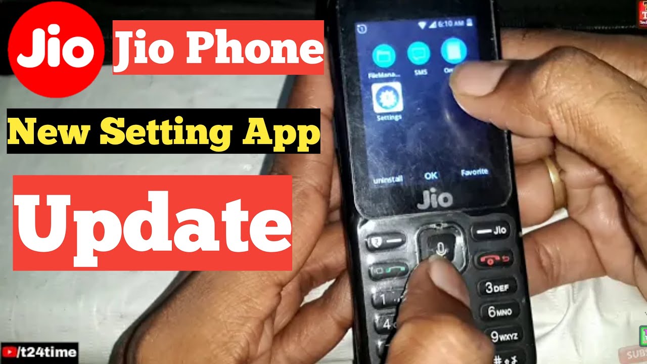 #JioPhoneNewUpdate Jio Phone Setting Update With OmniSd
