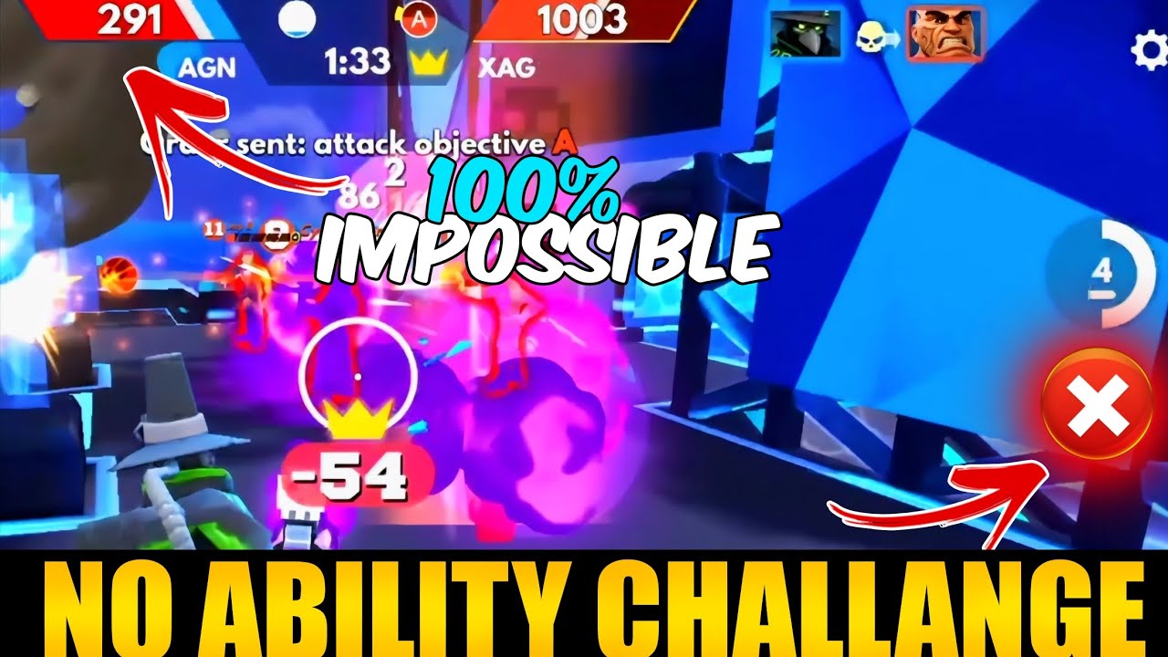 No Ability Challenge - Frag Pro Shooter 🤯🔥
