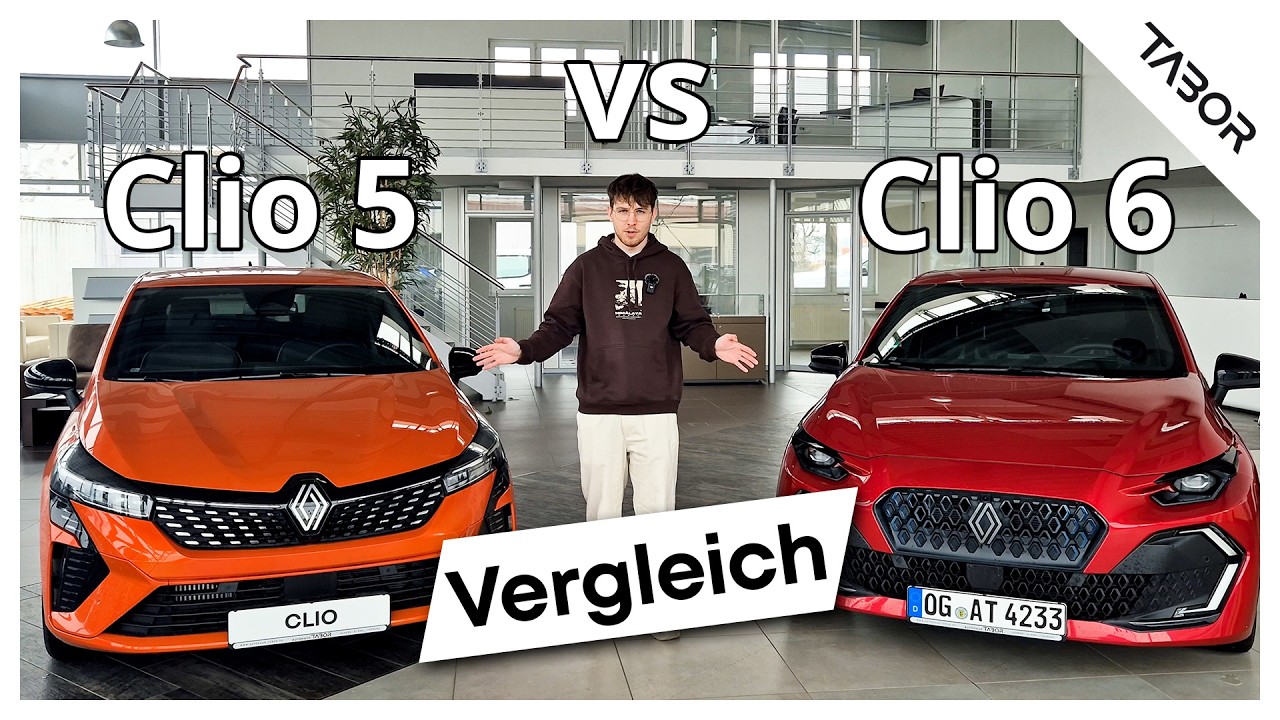 Clio 6 vs. Clio 5 im Direktvergleich! Was hat sich geändert?