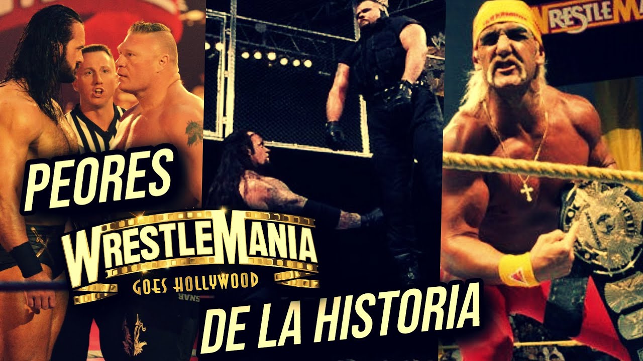LOS 5 PEORES WRESTLEMANIA EN LA HISTORIA DE WWE 📉