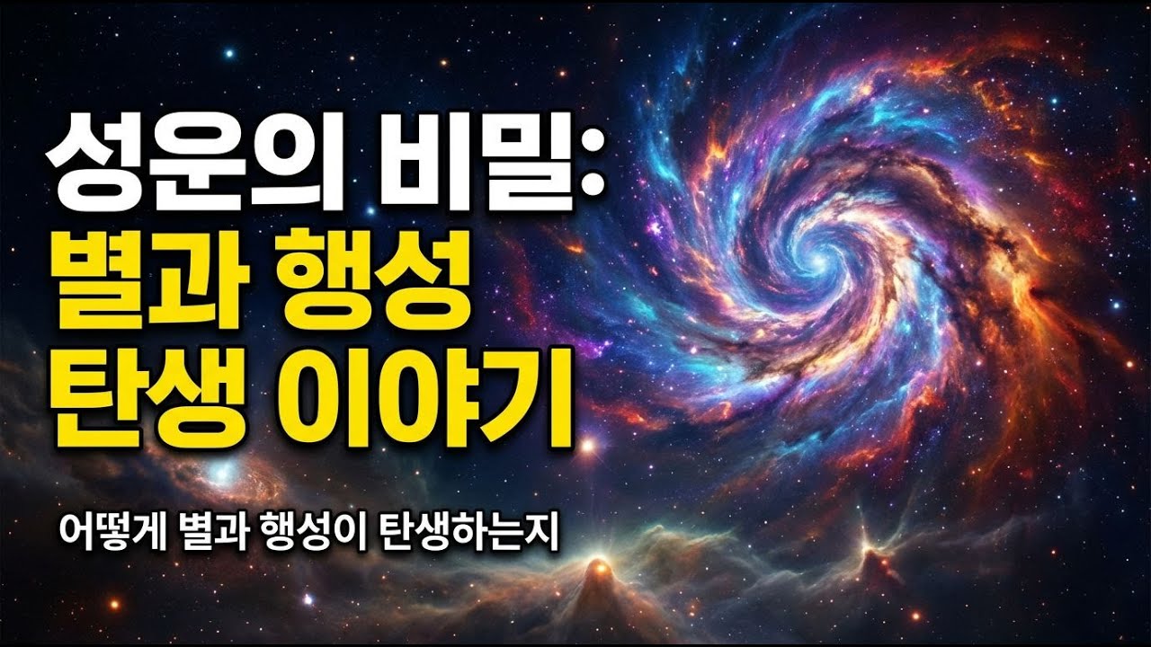 [수면다큐] 우주 속 성운의 비밀: 생명의 탄생 이야기