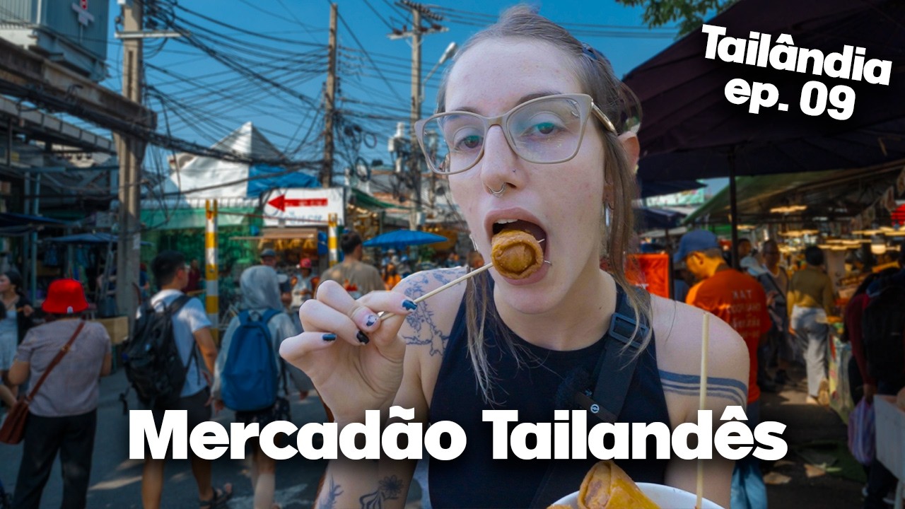 Assim é o MAIOR MERCADO DE RUA DO MUNDO! (ft @Diego Costalonga)