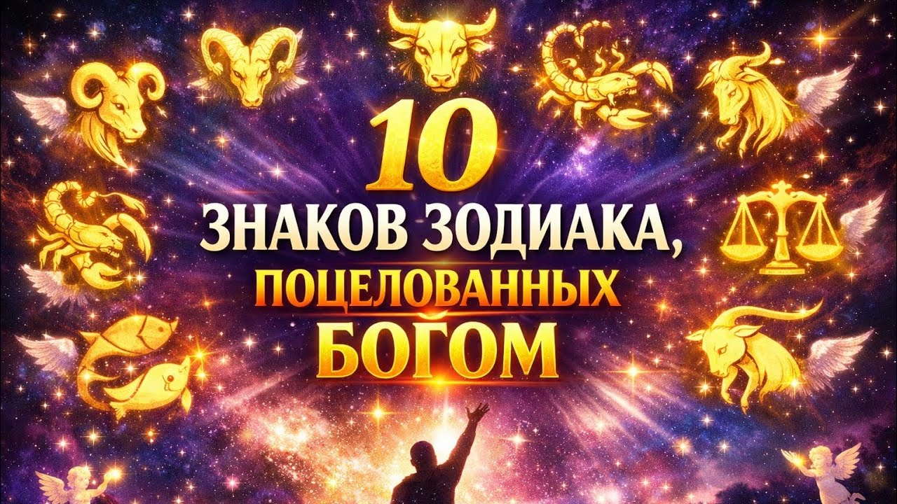 Узнай 10 знаков Зодиака, поцелованных Богом! Смотри, чьи жизни защищает Вселенная. Пиши: Я в потоке