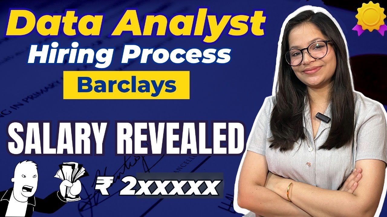 Barclays Data Analyst Interview Experience | How much Salary | #dataanalyst #barclays