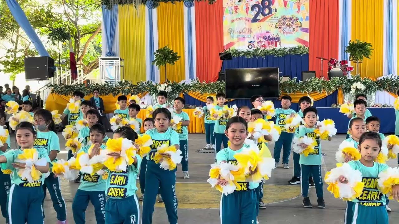Grade 1-3 FIELD DEMO 28th FOUNDING ANNIVERSARRY ST MATTHEW ACADEMY OF CAVITE