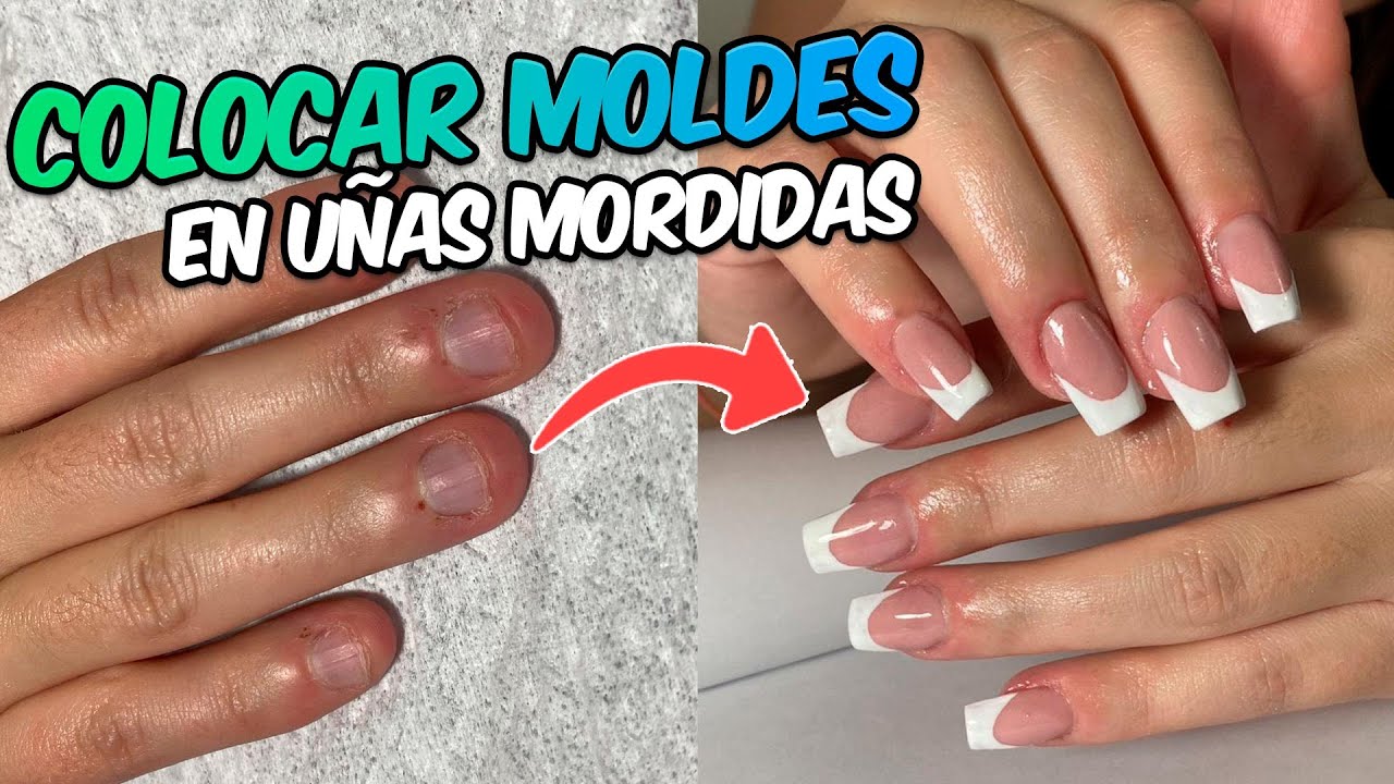 ¿Cómo PONER MOLDES en UÑAS MORDIDAS? 💅 Cosas que Quizás NO Sabias 💜