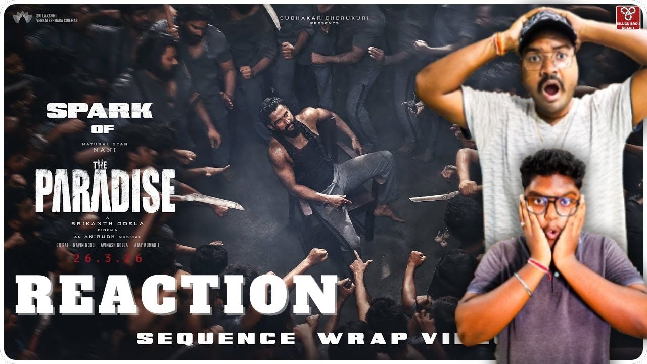 The Paradise | Sequence Wrap Reaction | Nani | Srikanth Odela | Anirudh R || TELUGU BRO'S REACTS