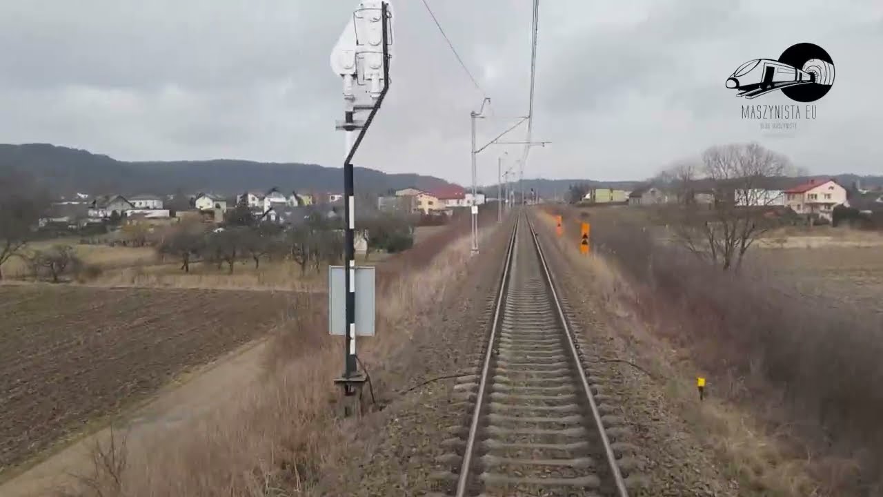 [CabView] Chałupki - Rybnik Towarowy. Przejazd pociągiem.