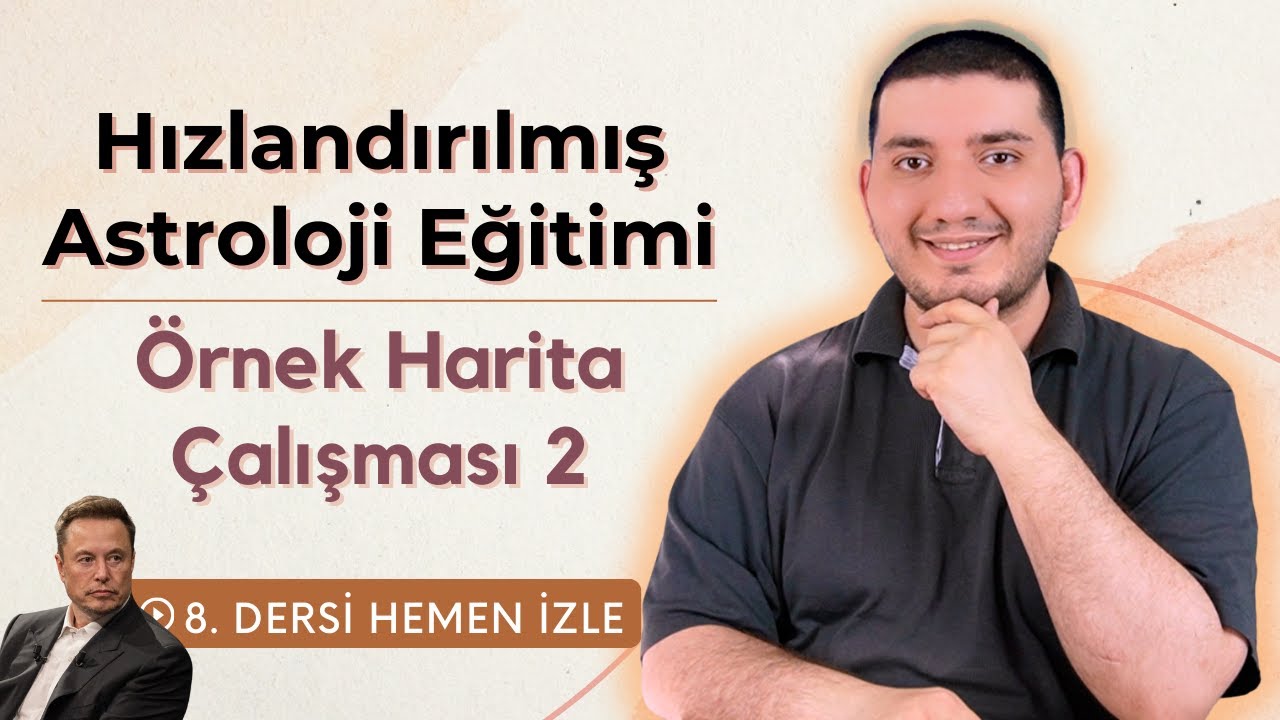 Örnek Harita Çalışması II | Hızlandırılmış Astroloji Eğitimi