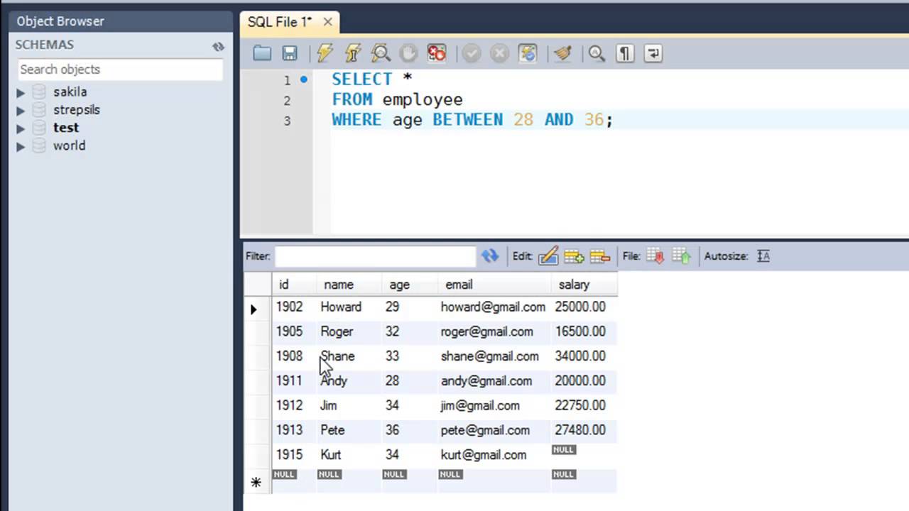 SQL Tutorial - 18: Logical Operators (Part-2)