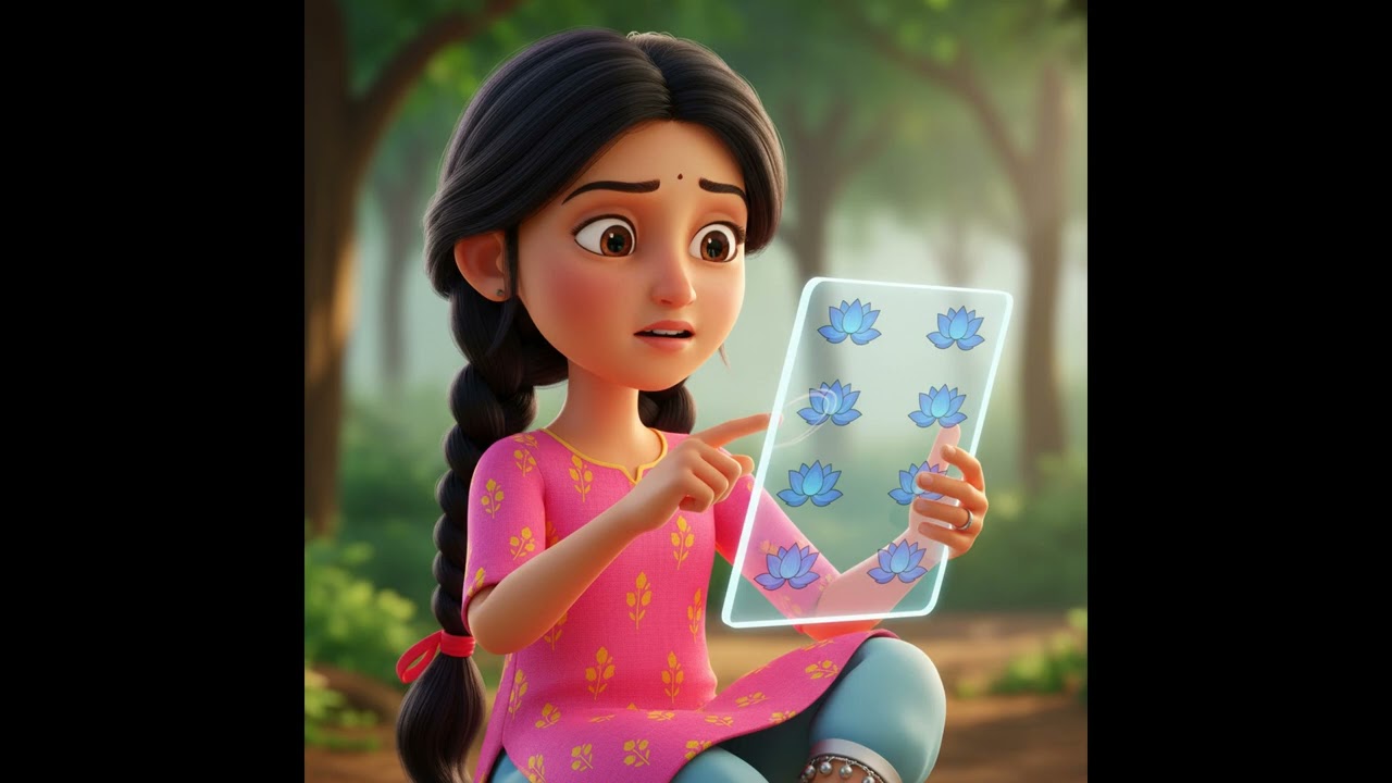 Leela's Blue Lotus Secret! | An Indian Moral Story for Kids