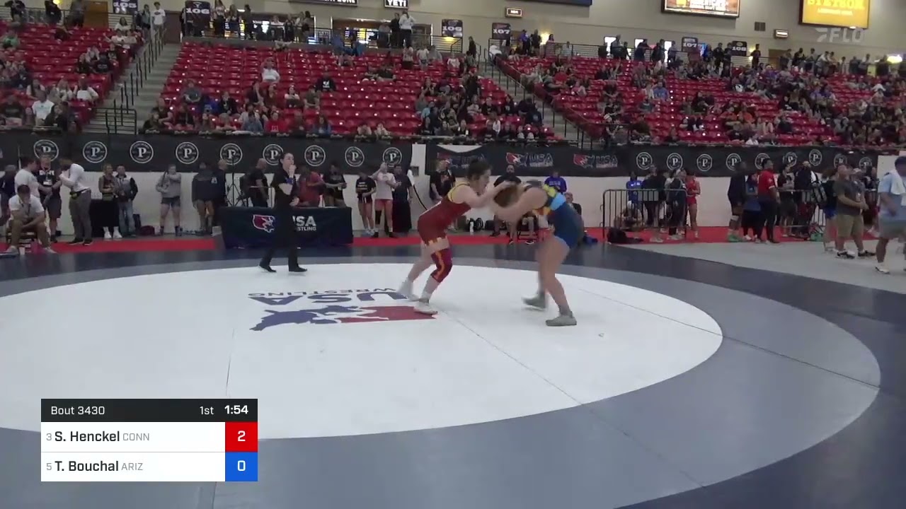 152 Lbs 3rd Place - Sarah Henckel, Connecticut Vs Trinity Bouchal, Arizona Girls Wrestling 4f0e