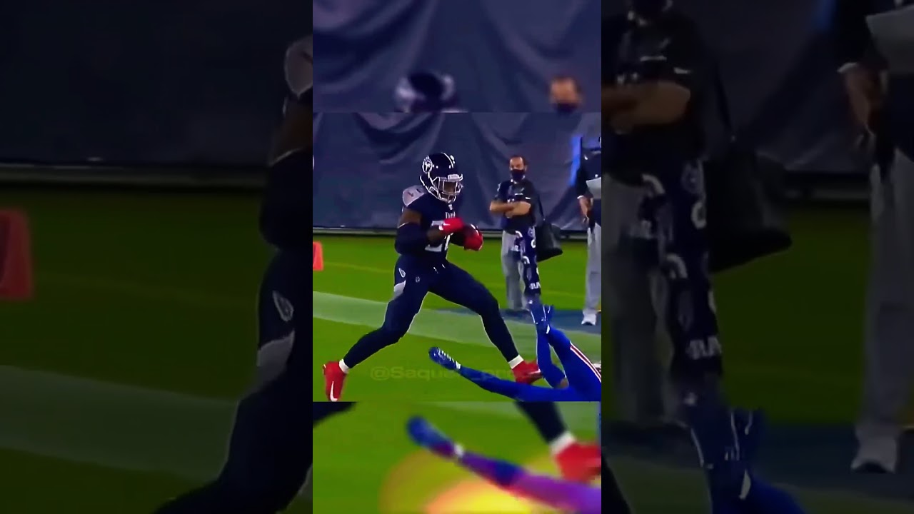Best stiff arm ever? 