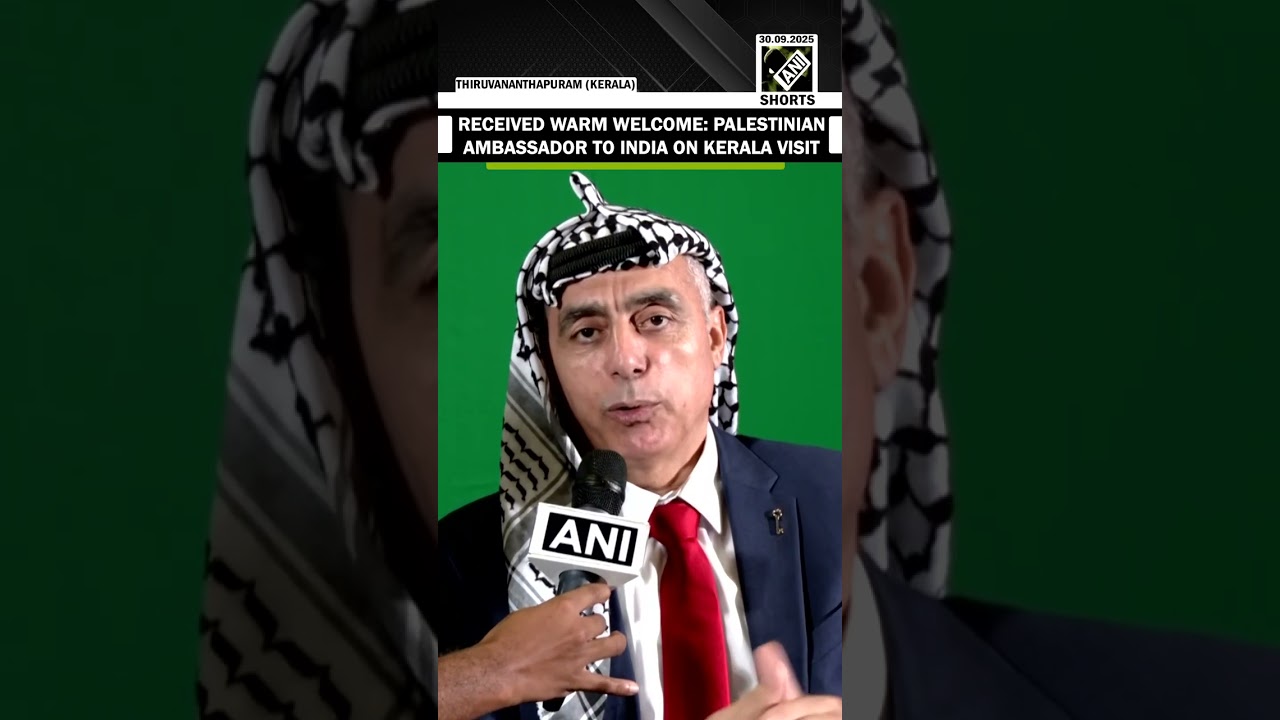 &ldquo;Received warm welcome, pleasure to meet CM Vijayan&rdquo; Palestinian Ambassador to India on Kerala visit
