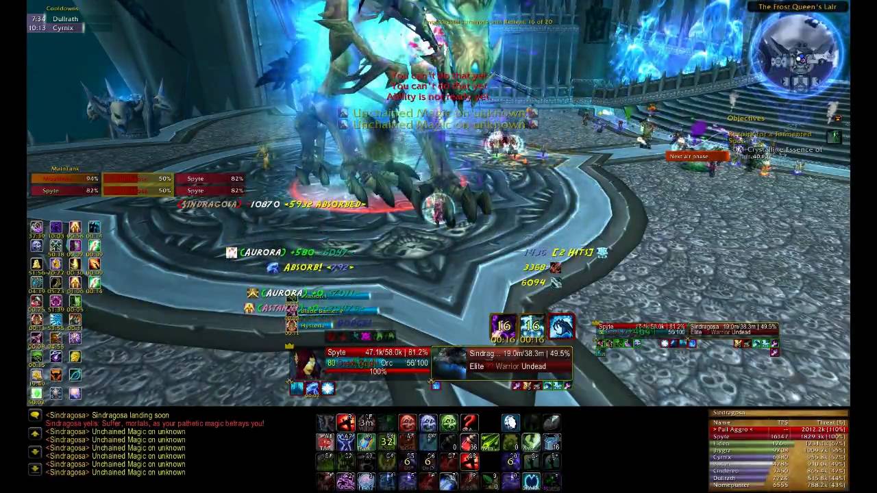 TankSpot's Guide to Icecrown Sindragosa (25-man Splug)