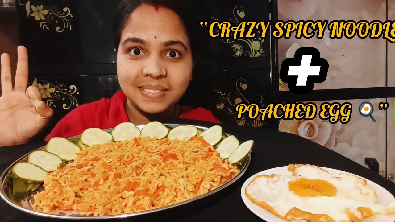 Crazy Spicy Veg Noodles + Perfect Poached Egg | Big Bite Food Show