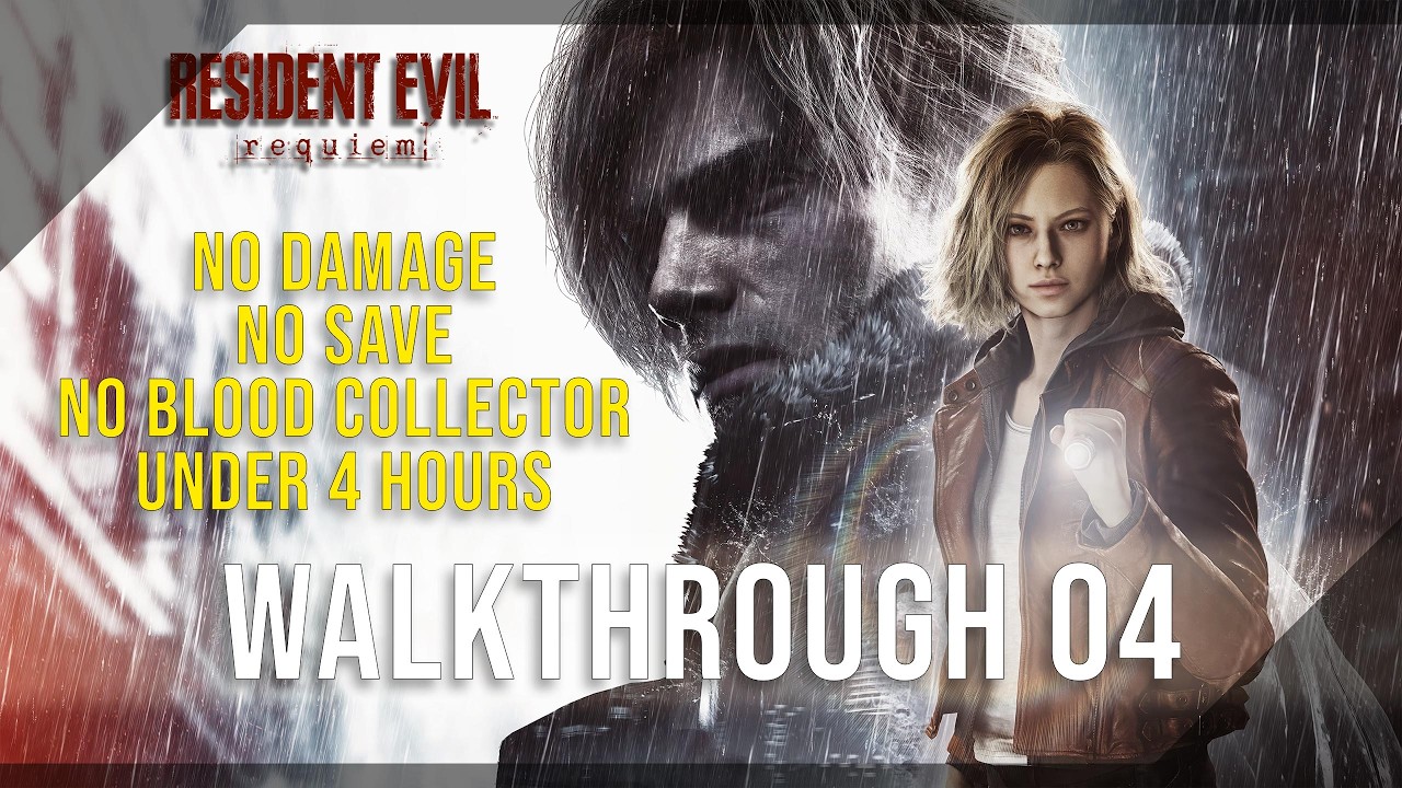 Resident Evil Requiem 100% No Damage Walkthrough 04 (Insane Difficulty)