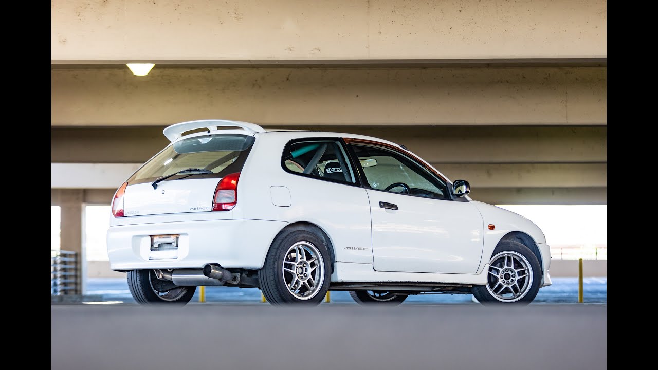 Rally Cyborg: 1996 Mitsubishi Mirage Cyborg ZR Rally Car Tour & Drive