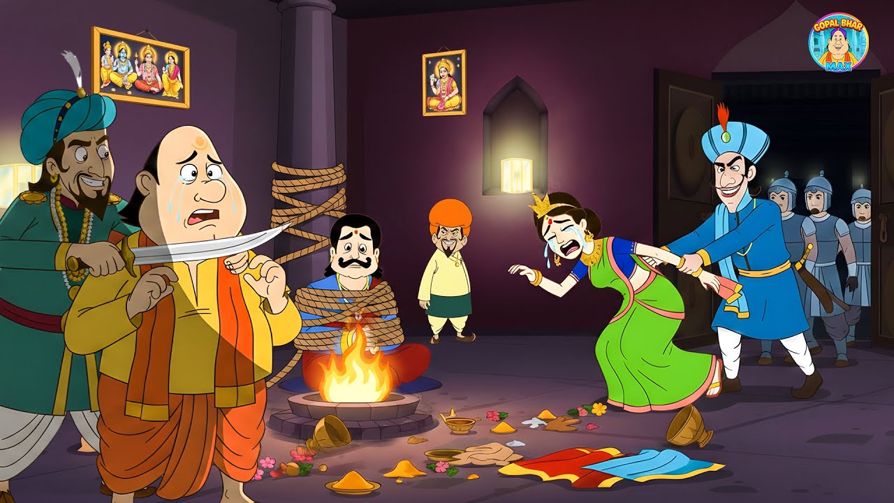ছুরির মুখে গোপাল দাদা! রানিকে তুলে নিয়ে গেল মন্ত্রী আর নবাব  | Gopal Bhar | New Episode 2025