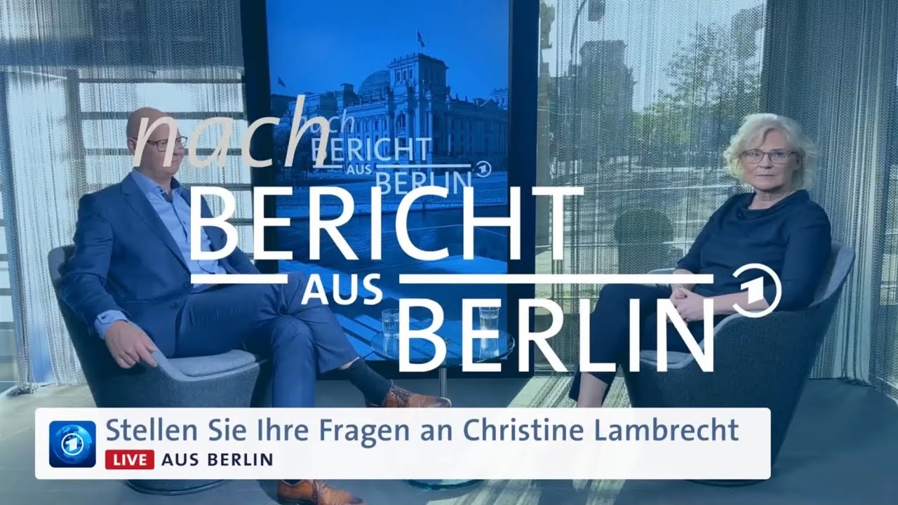 Der „Nach-Bericht aus Berlin“: Ihre Fragen an Christine Lambrecht
