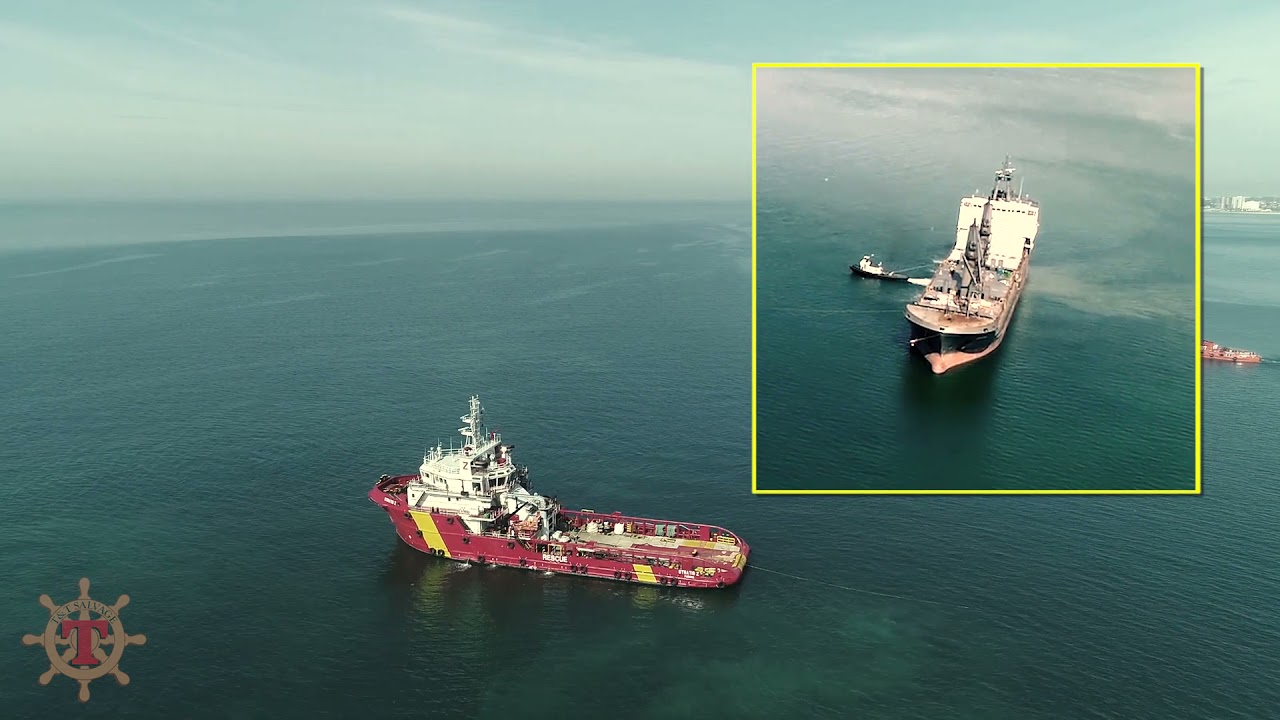 Salvage off the Port of Haifa, Israel - T&T Salvage LLC