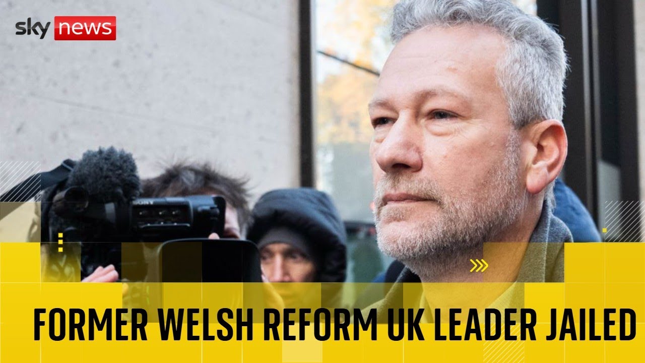 Former Welsh Reform UK leader jailed for accepting pro-Russian bribes